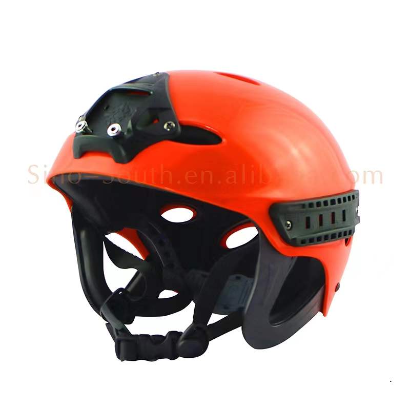 Customized Nylon Strap Water Sport Helmet Protective Safety ABS Material Helmet Premium Water Rescue 